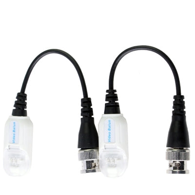 2 PCS Passive UTP Network Video Balun CAT5 to Camera CCTV BNC DVR O-612, 206C 2 PCS Passive UTP Network Video Balun CAT5 to Camera CCTV BNC DVR O-612, 206C